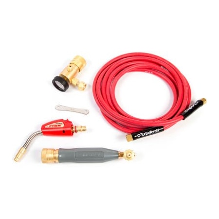 Esab Welding & Cutting TurboTorch EXTREME Self Lighting Torch Kit, PL-8ADLX-MC T-Kit Swirl For MC Tank/Air Acetylene 0386-0834